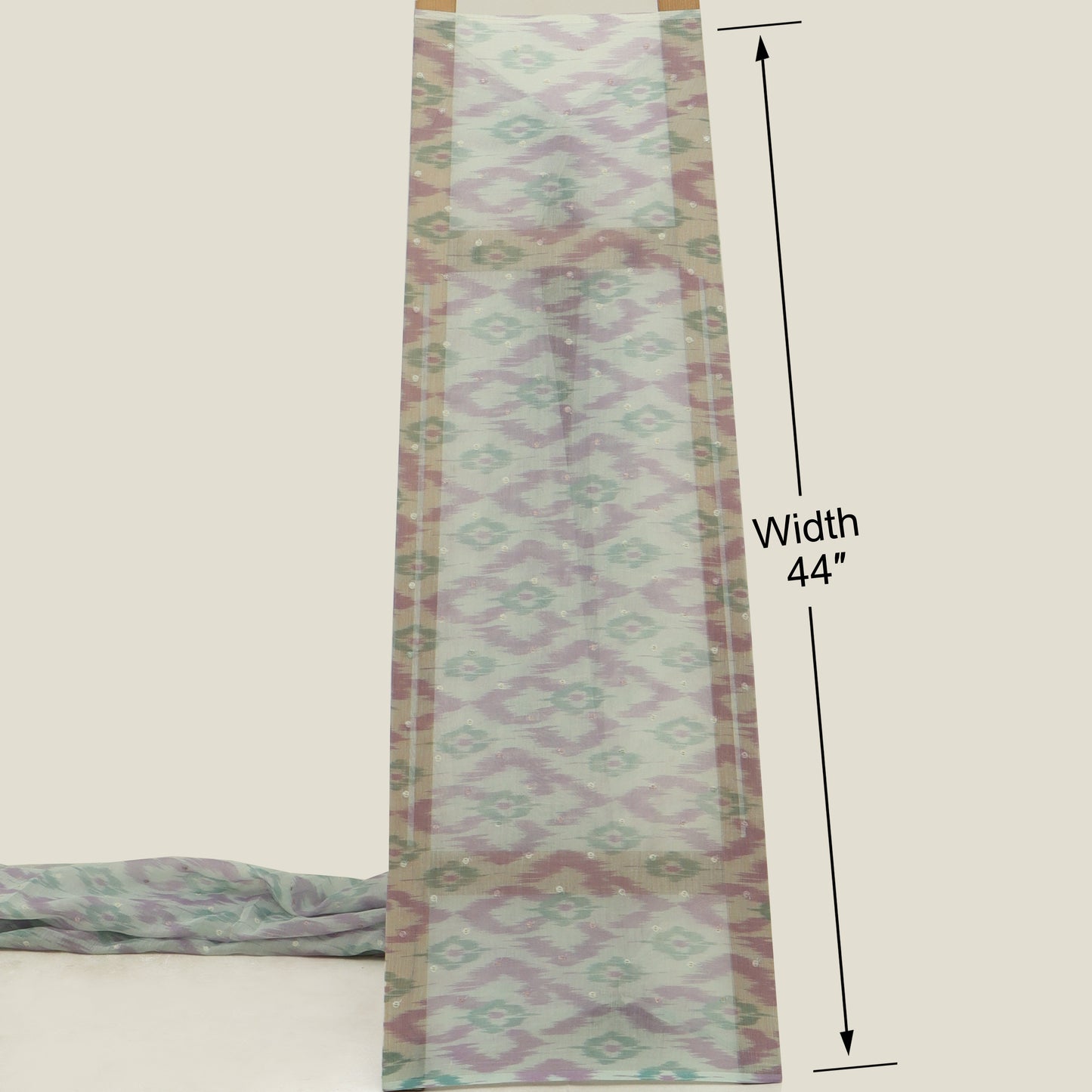 Chanderi Embroidery Fabric