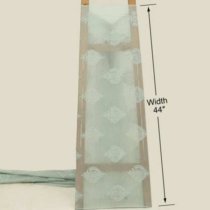Chanderi Embroidery Fabric