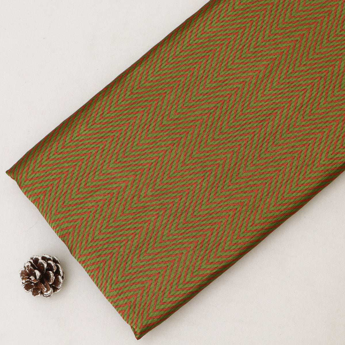 Katan Dupion Stripe Brocade Fabric