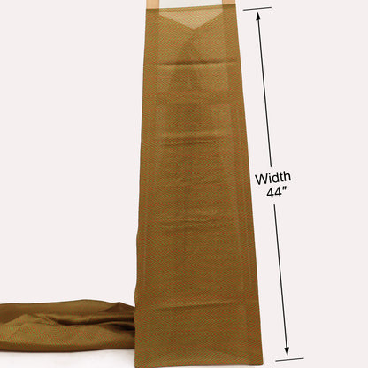 Katan Dupion Stripe Brocade Fabric