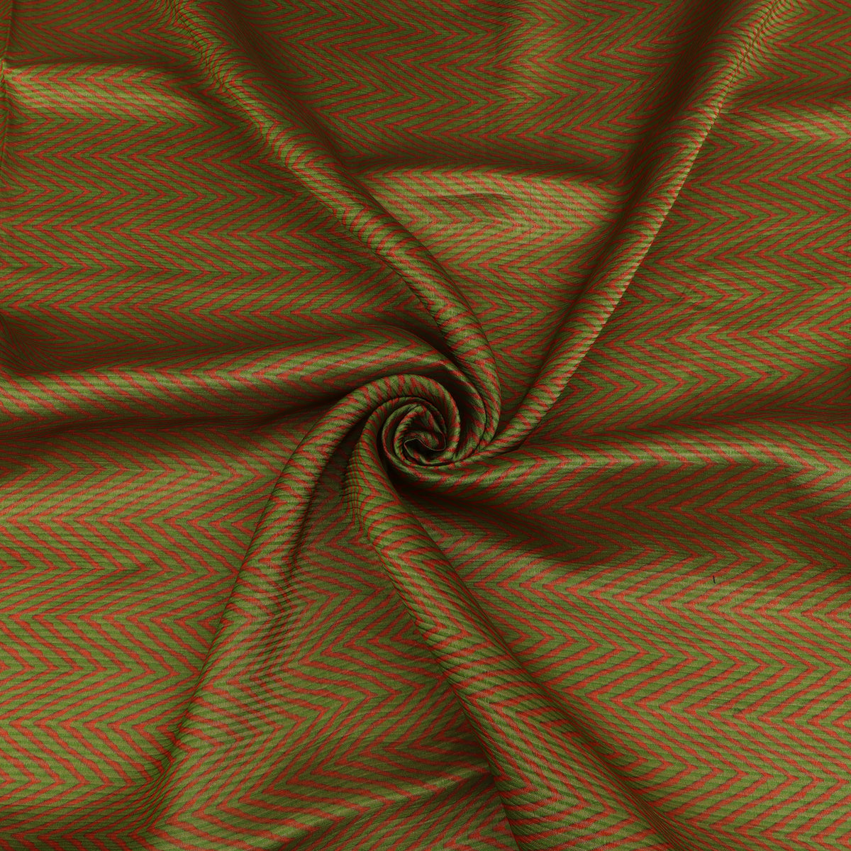Katan Dupion Stripe Brocade Fabric
