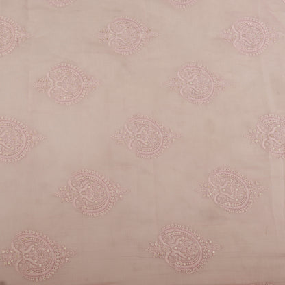 Chanderi Embroidery Fabric