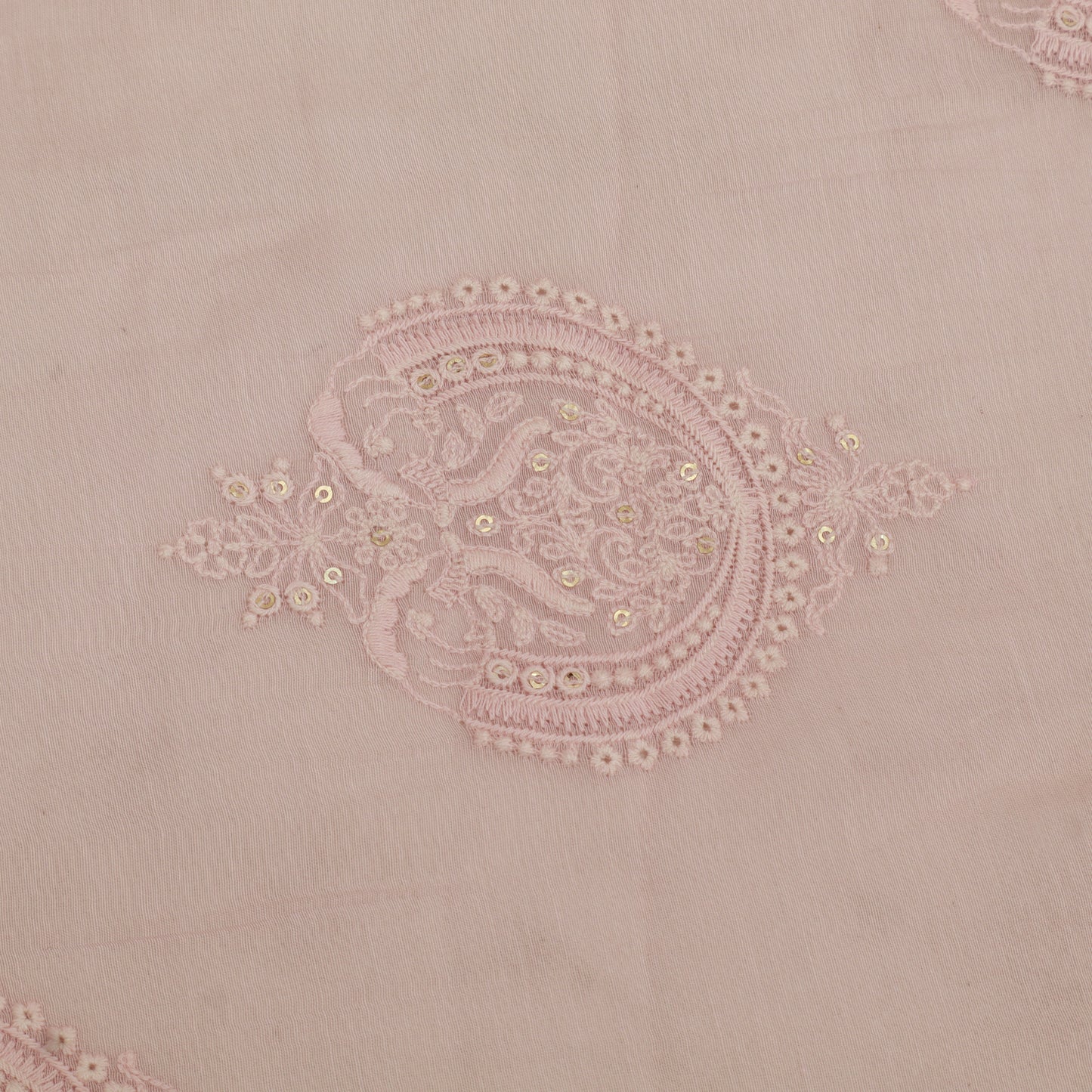 Chanderi Embroidery Fabric