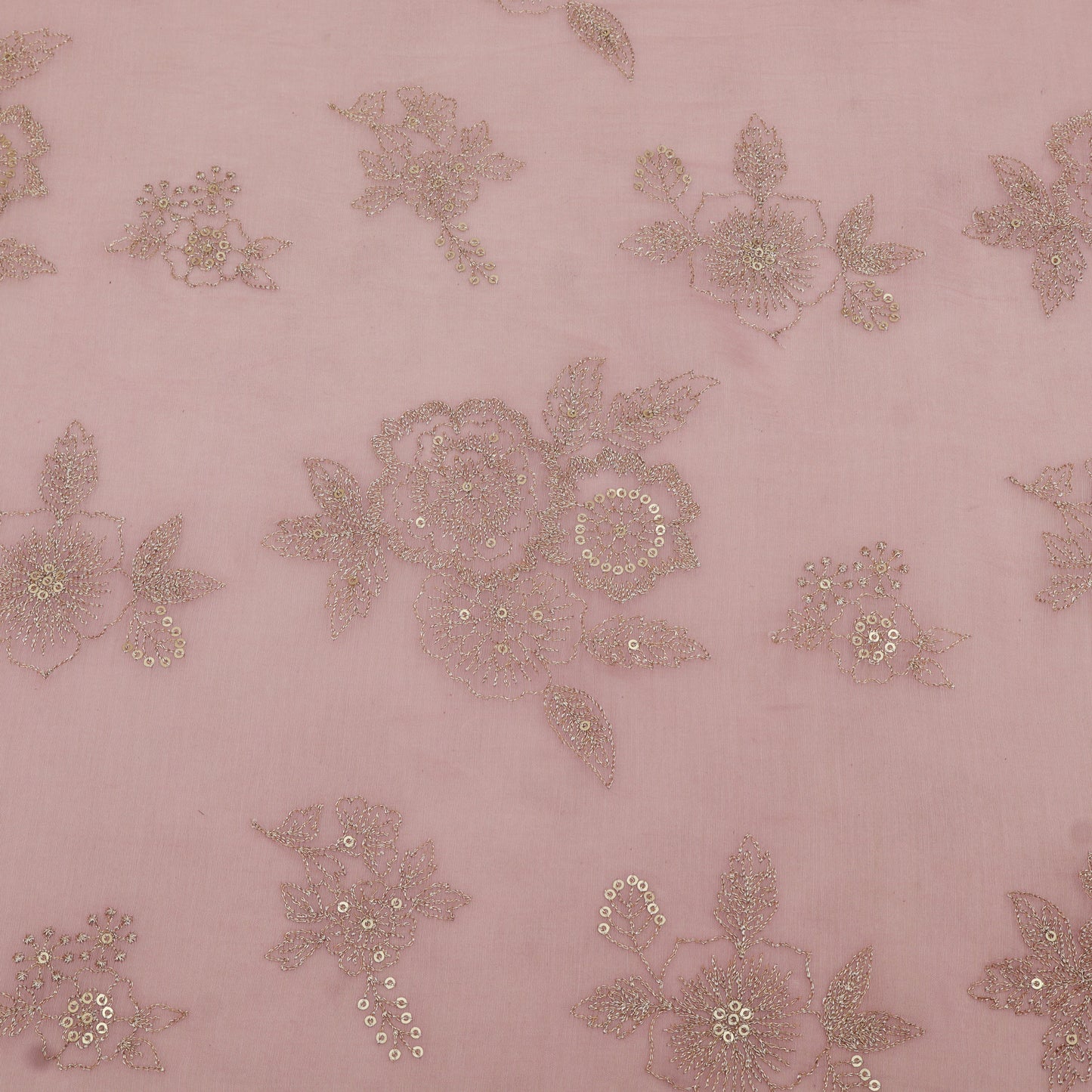 Chanderi Embroidery Fabric