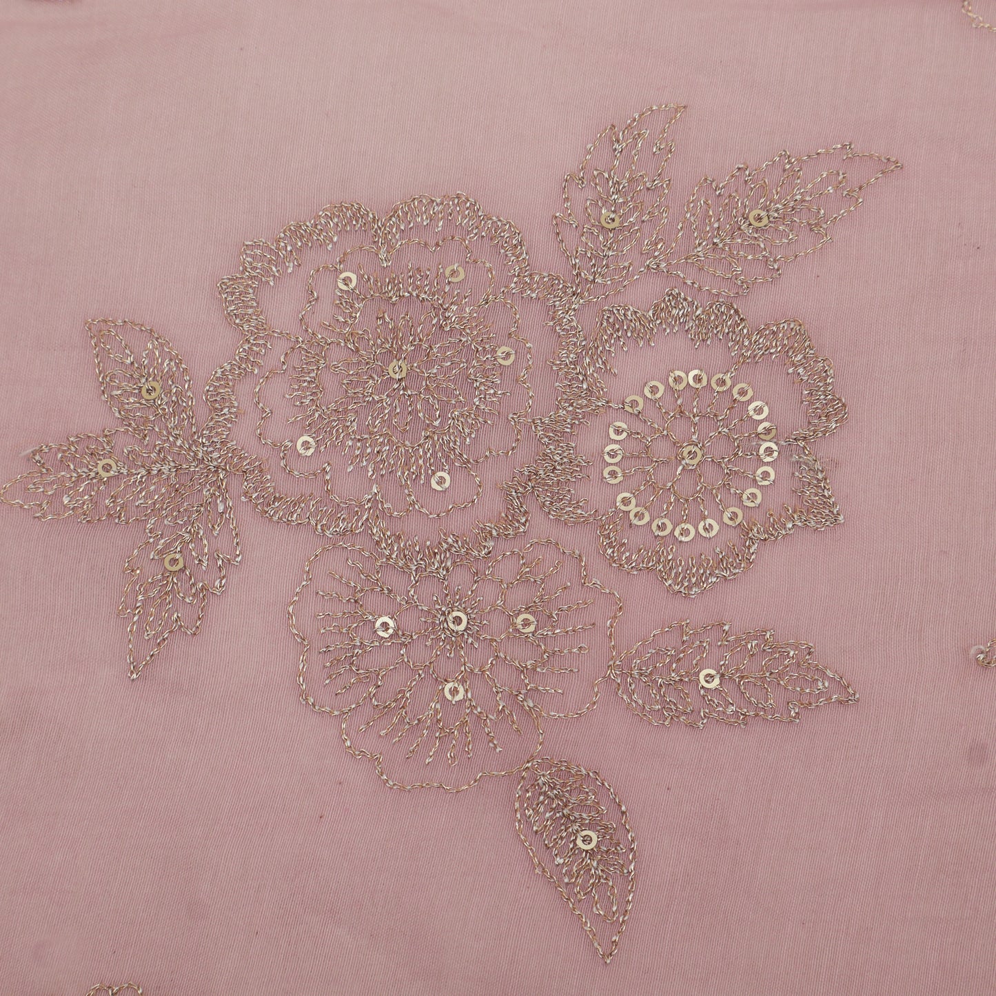 Chanderi Embroidery Fabric
