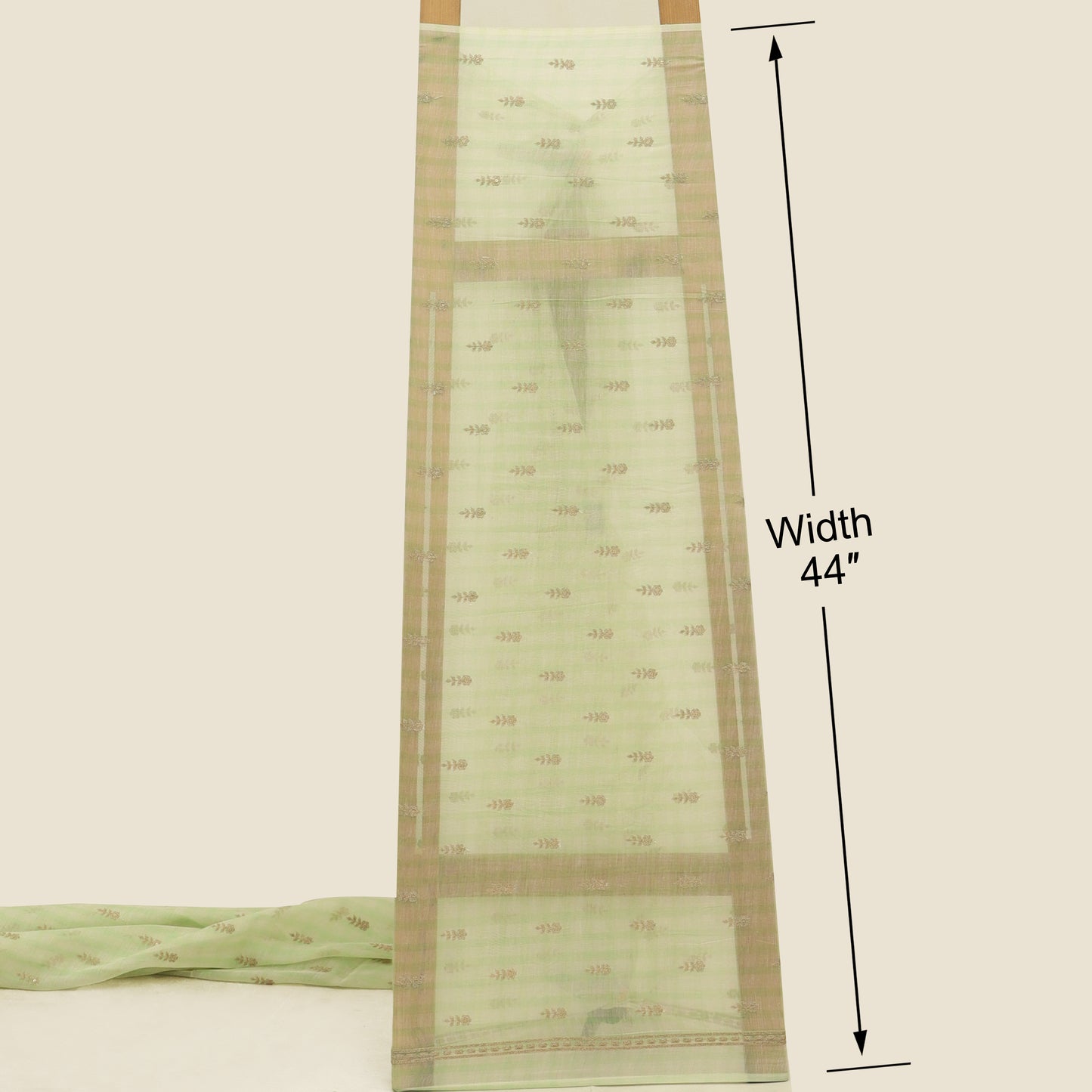 Chanderi Embroidery Fabric