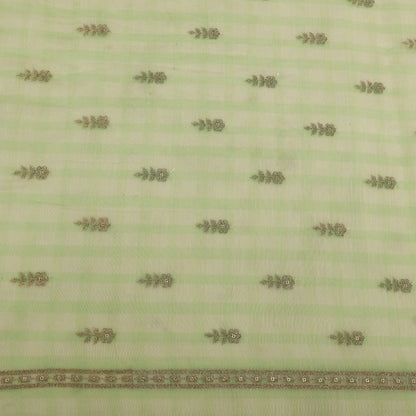 Chanderi Embroidery Fabric