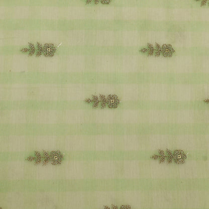 Chanderi Embroidery Fabric