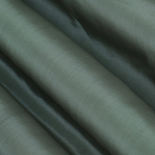 Ash Grey Color Tissue plain Fabric