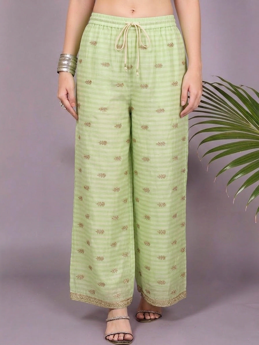 Chanderi Embroidery Fabric