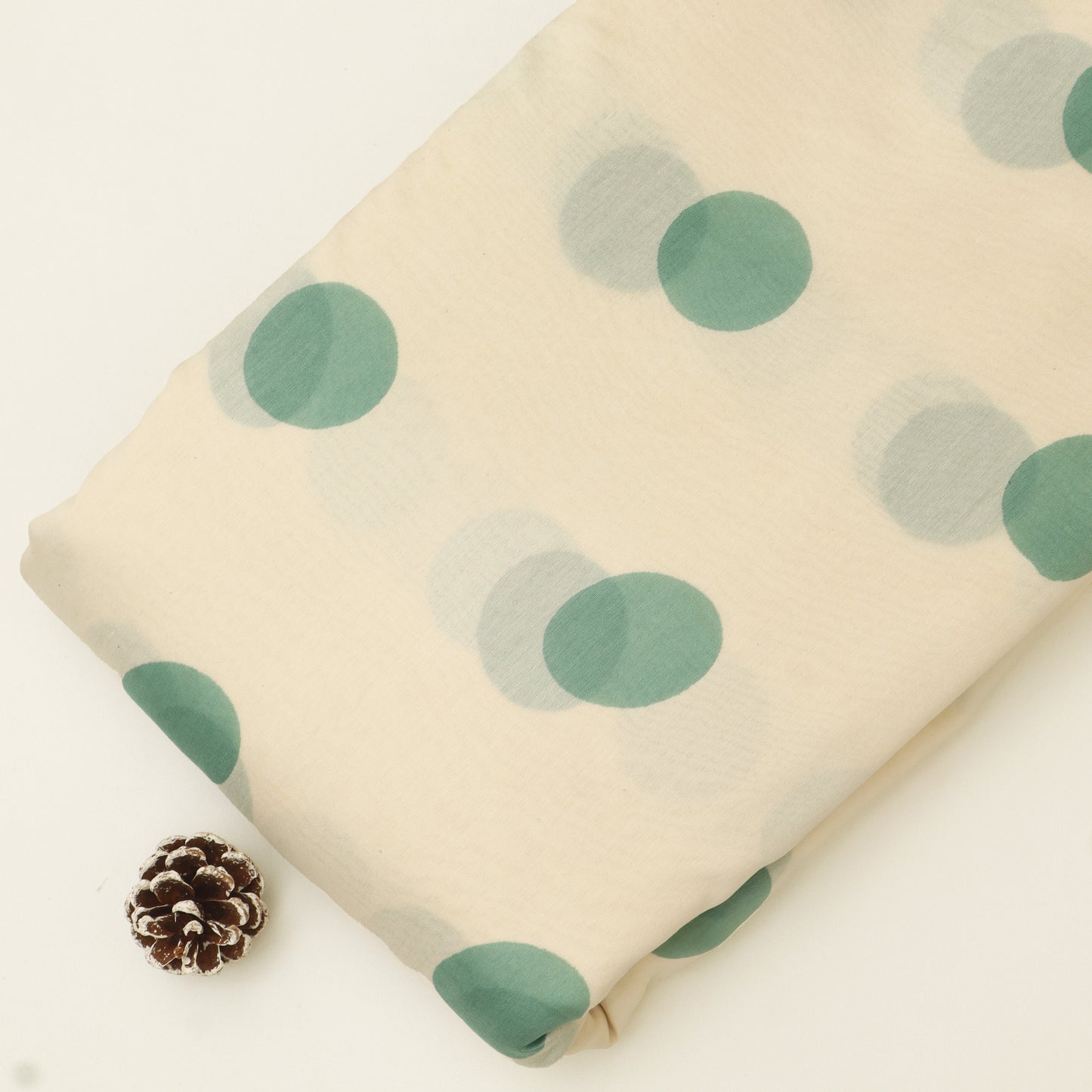 Chanderi Silk Print Fabric