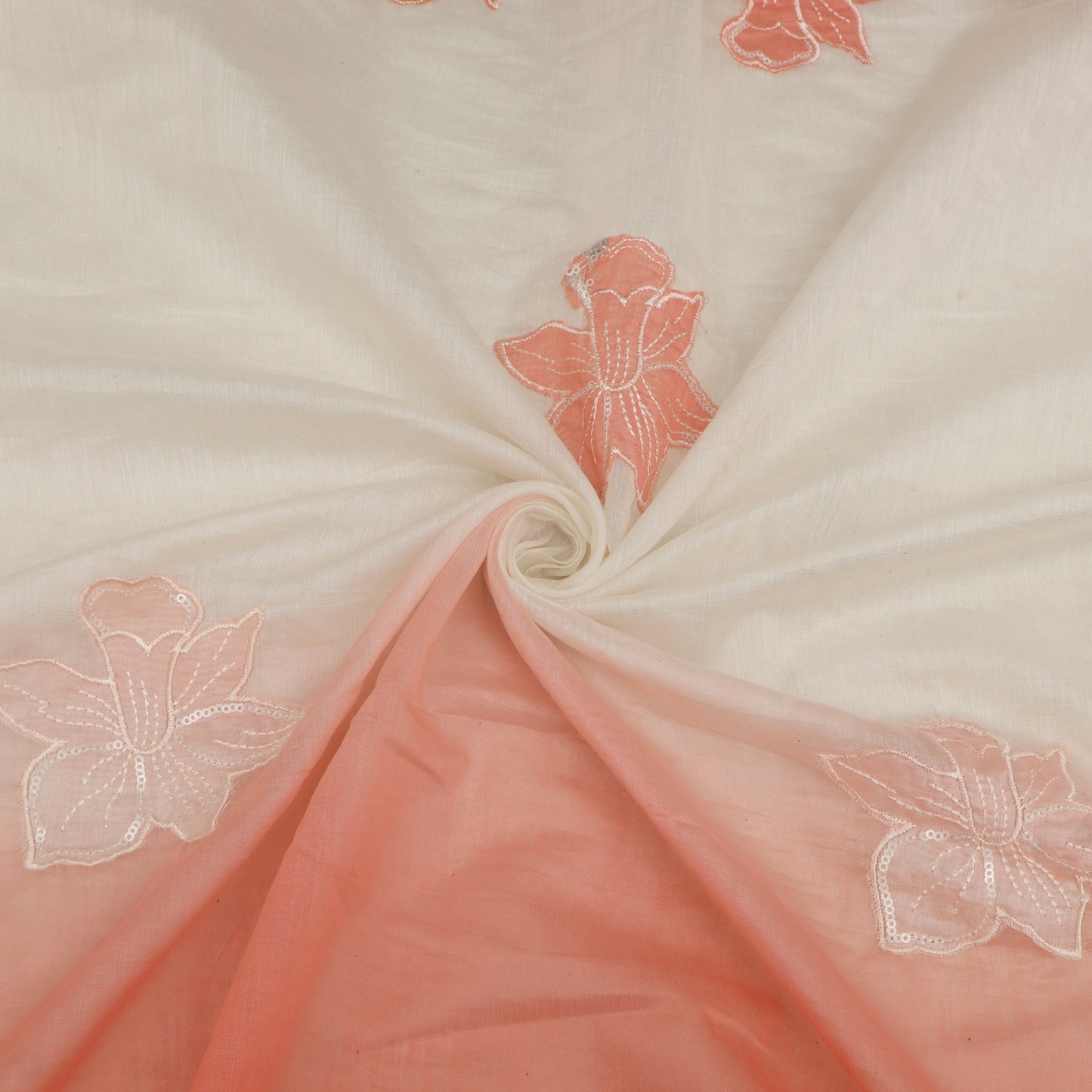 Chanderi Embroidery Fabric