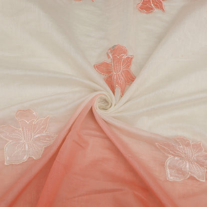 Chanderi Embroidery Fabric