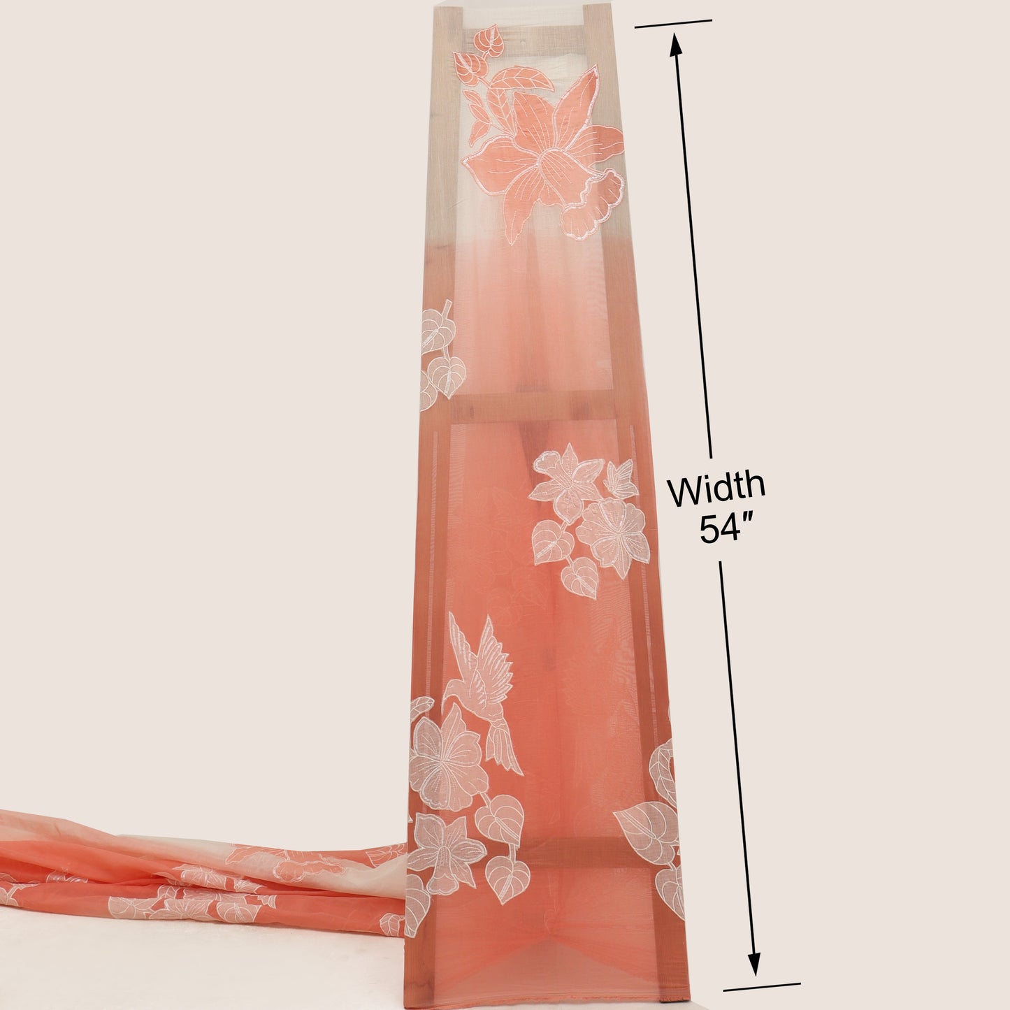 Chanderi Embroidery Fabric