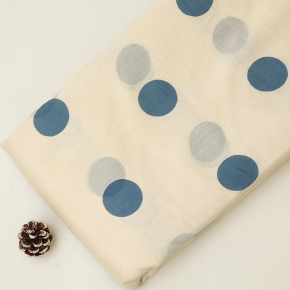Chanderi Silk Print Fabric