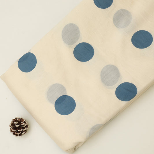 Chanderi Silk Print Fabric