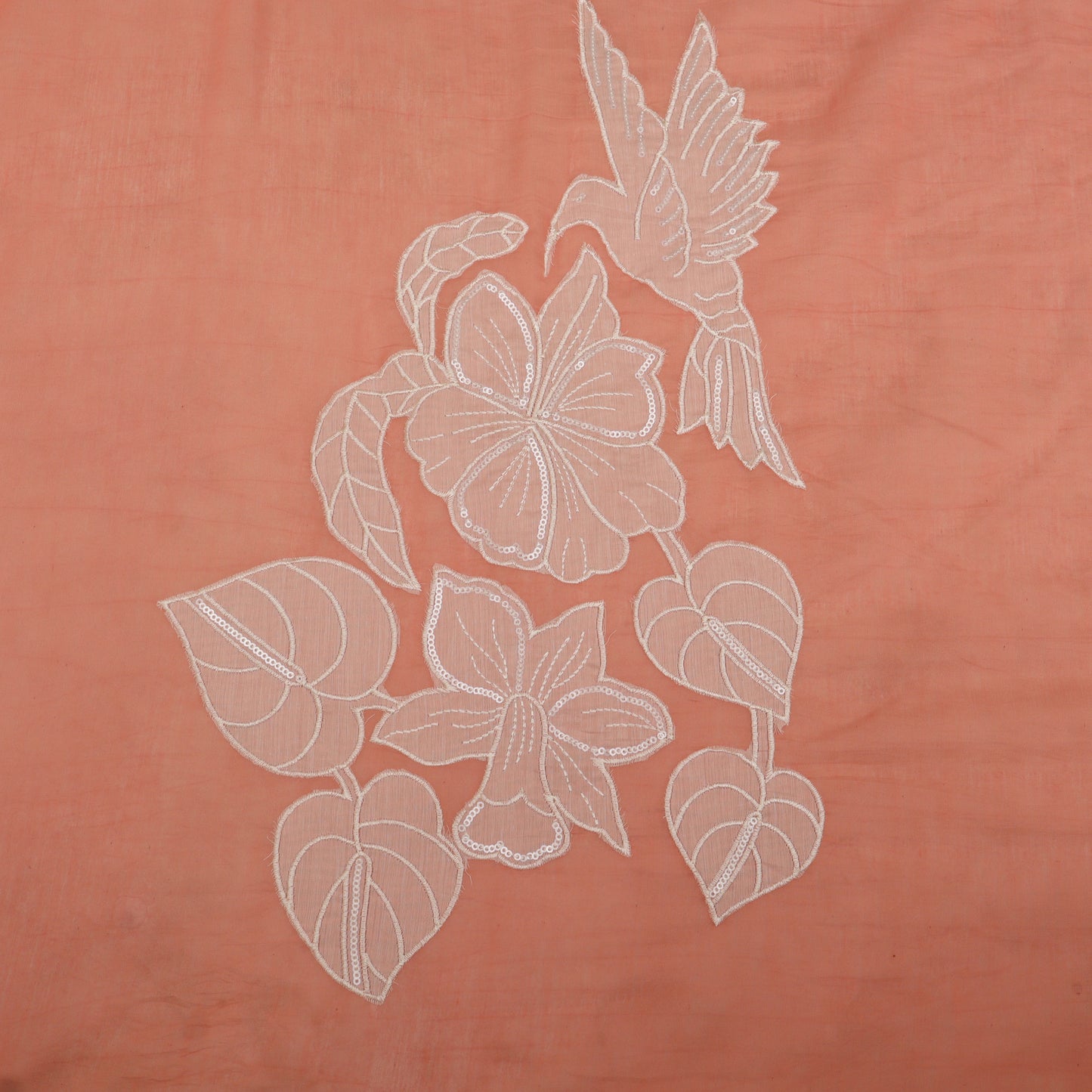 Chanderi Embroidery Fabric