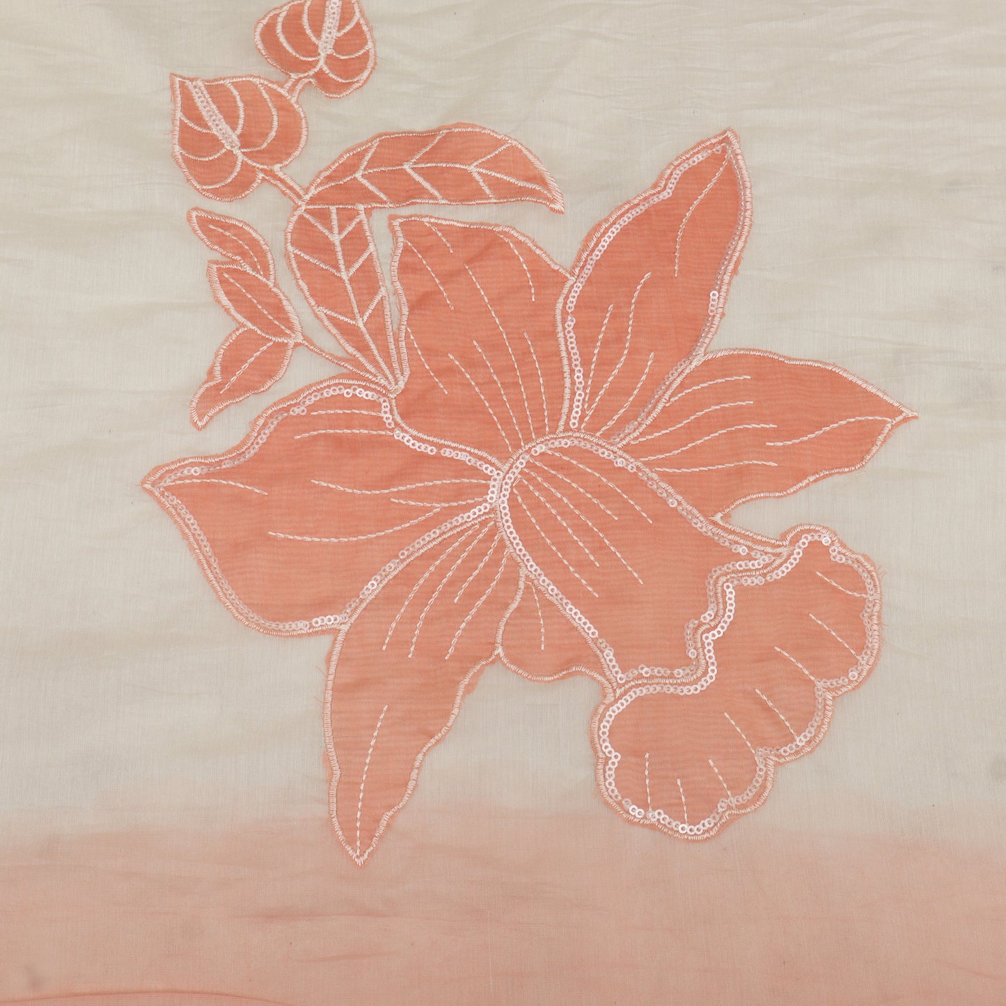 Chanderi Embroidery Fabric