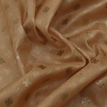 Beige Color Tanchui Brocade Fabric