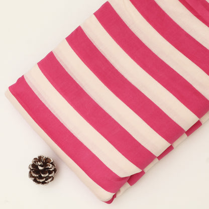 Chanderi Silk Print Fabric