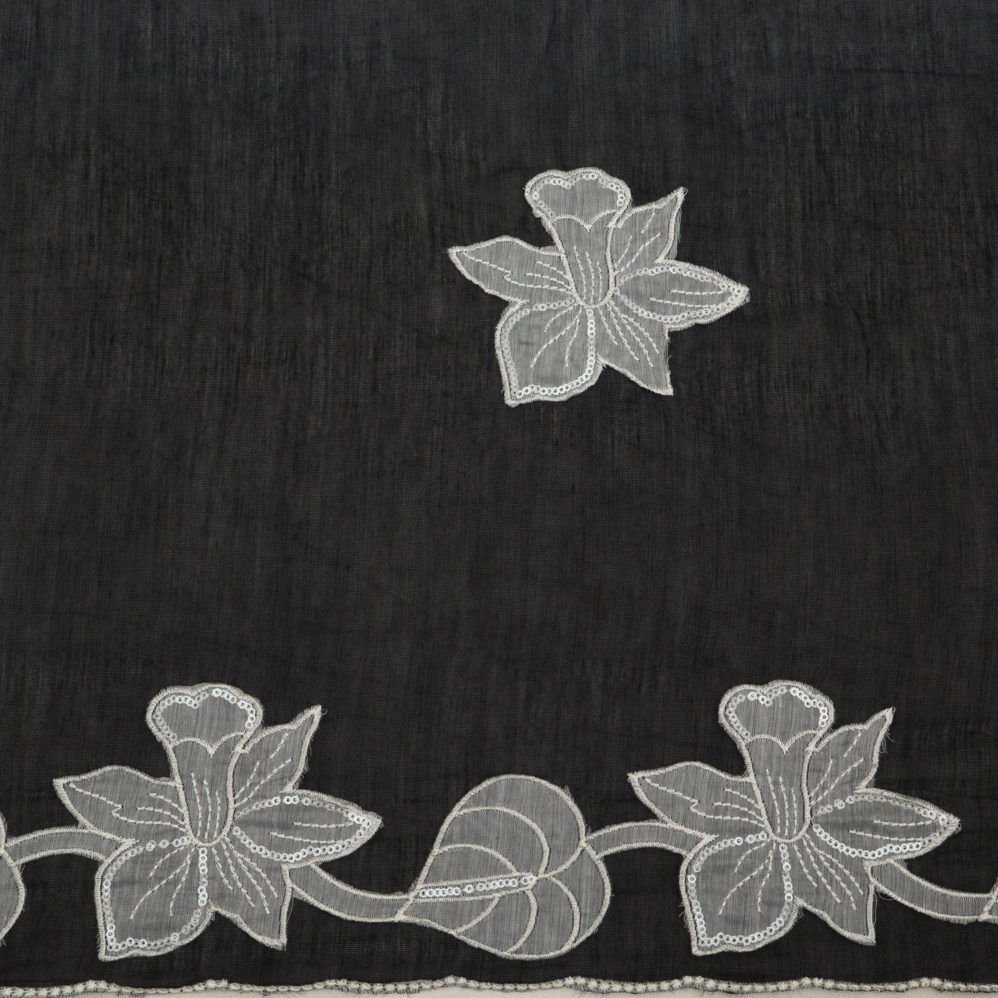Chanderi Embroidery Fabric