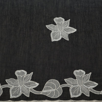 Chanderi Embroidery Fabric