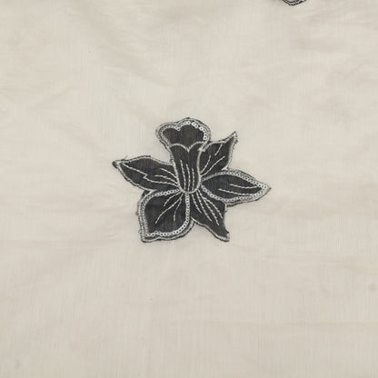 Chanderi Embroidery Fabric
