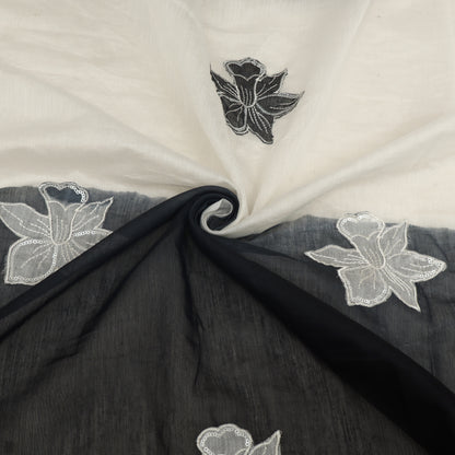 Chanderi Embroidery Fabric