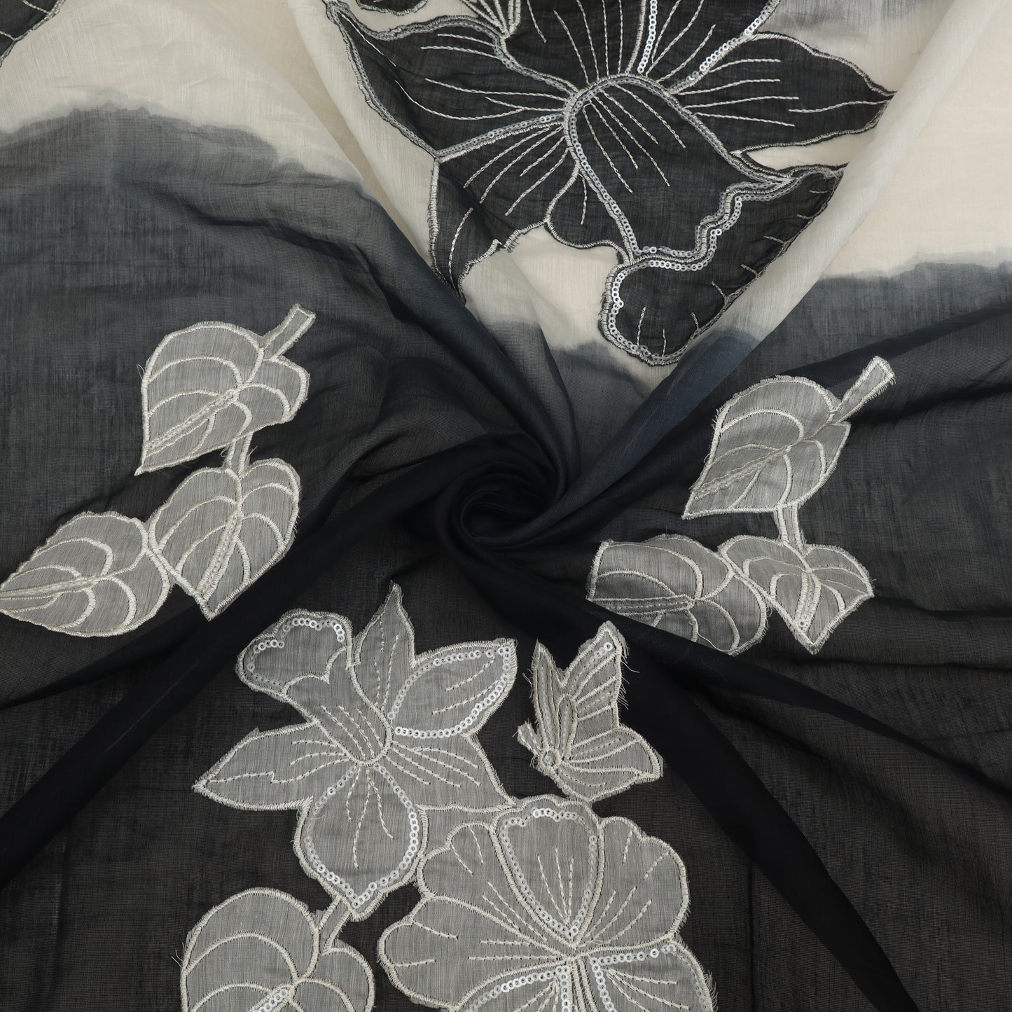 Chanderi Embroidery Fabric