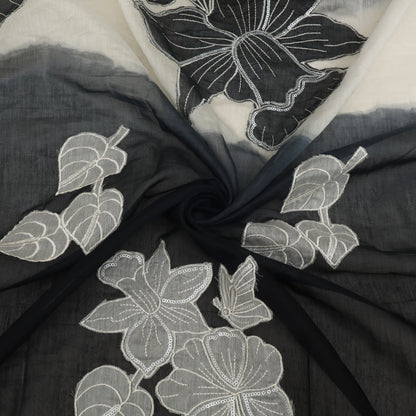 Chanderi Embroidery Fabric