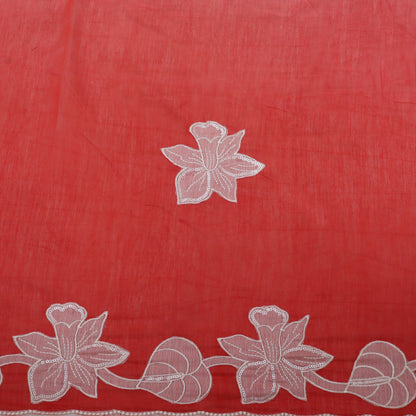 Chanderi Embroidery Fabric