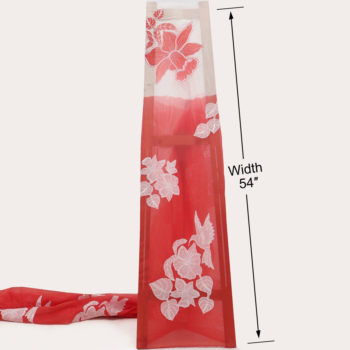 Chanderi Embroidery Fabric