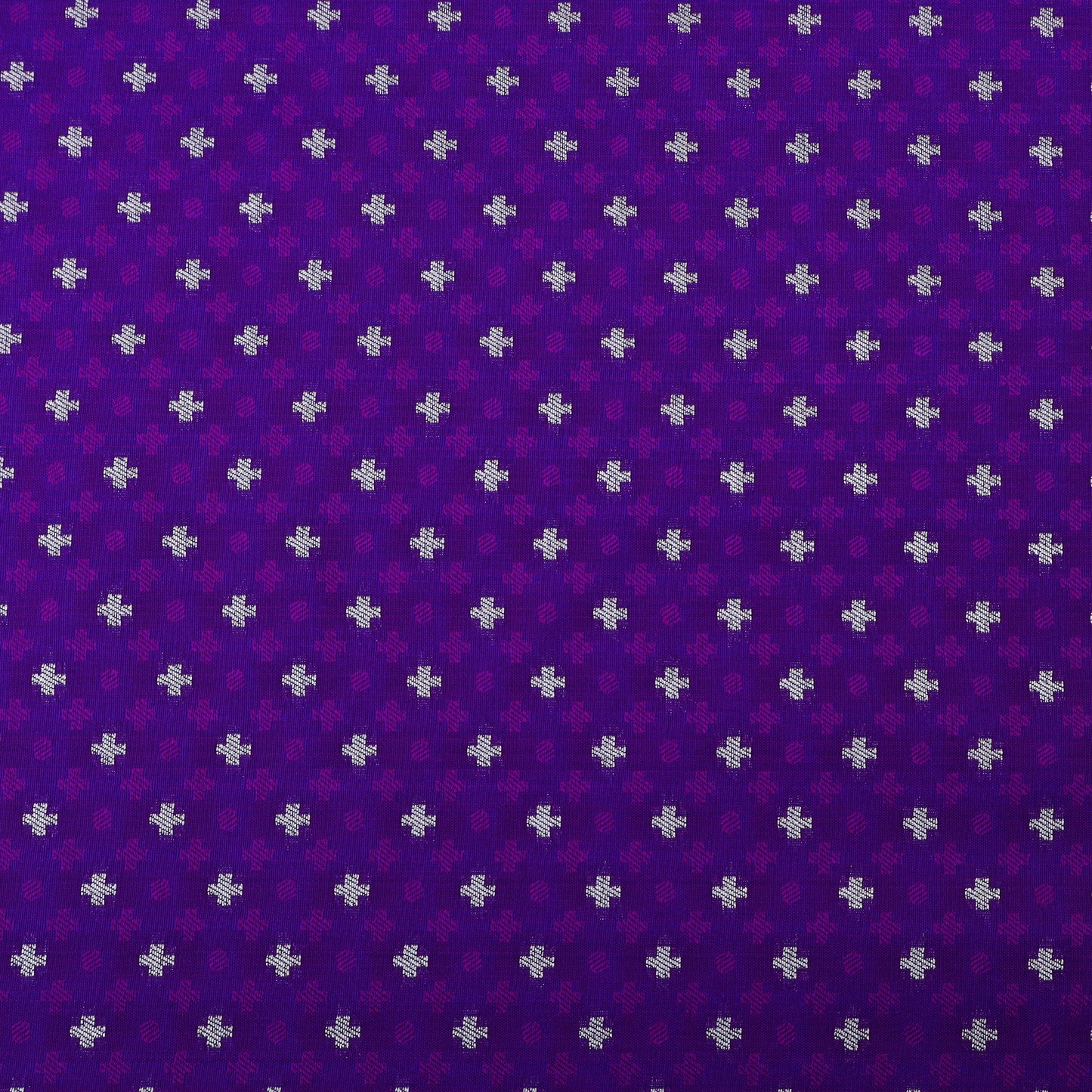 Purple Color Tanchui Brocade Fabric
