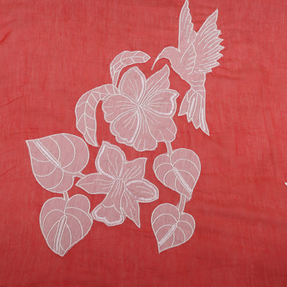 Chanderi Embroidery Fabric