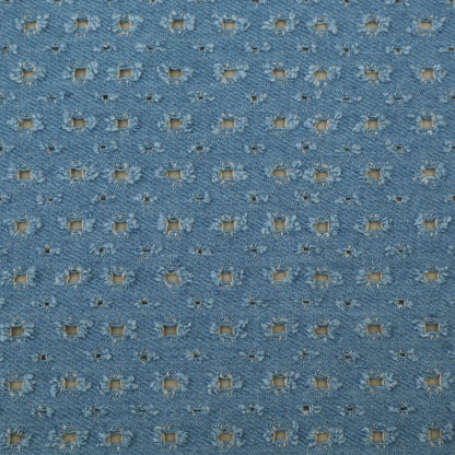 Denim Embroidery Fabric