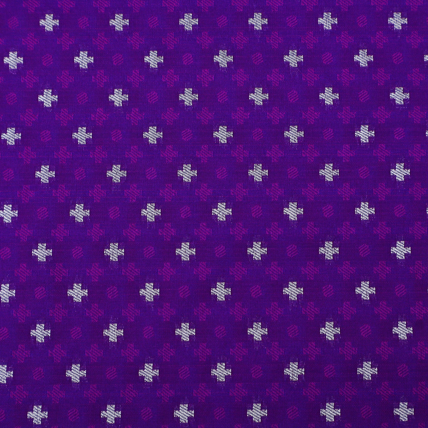 Purple Color Tanchui Brocade Fabric