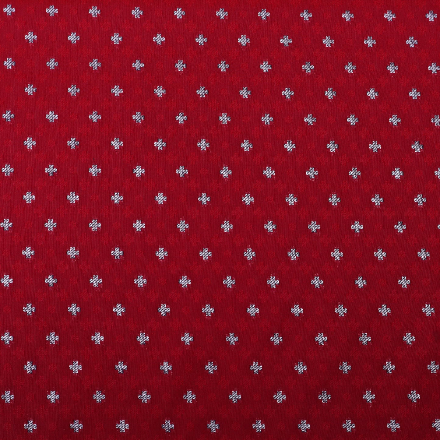 Red Color Tanchui Brocade Fabric