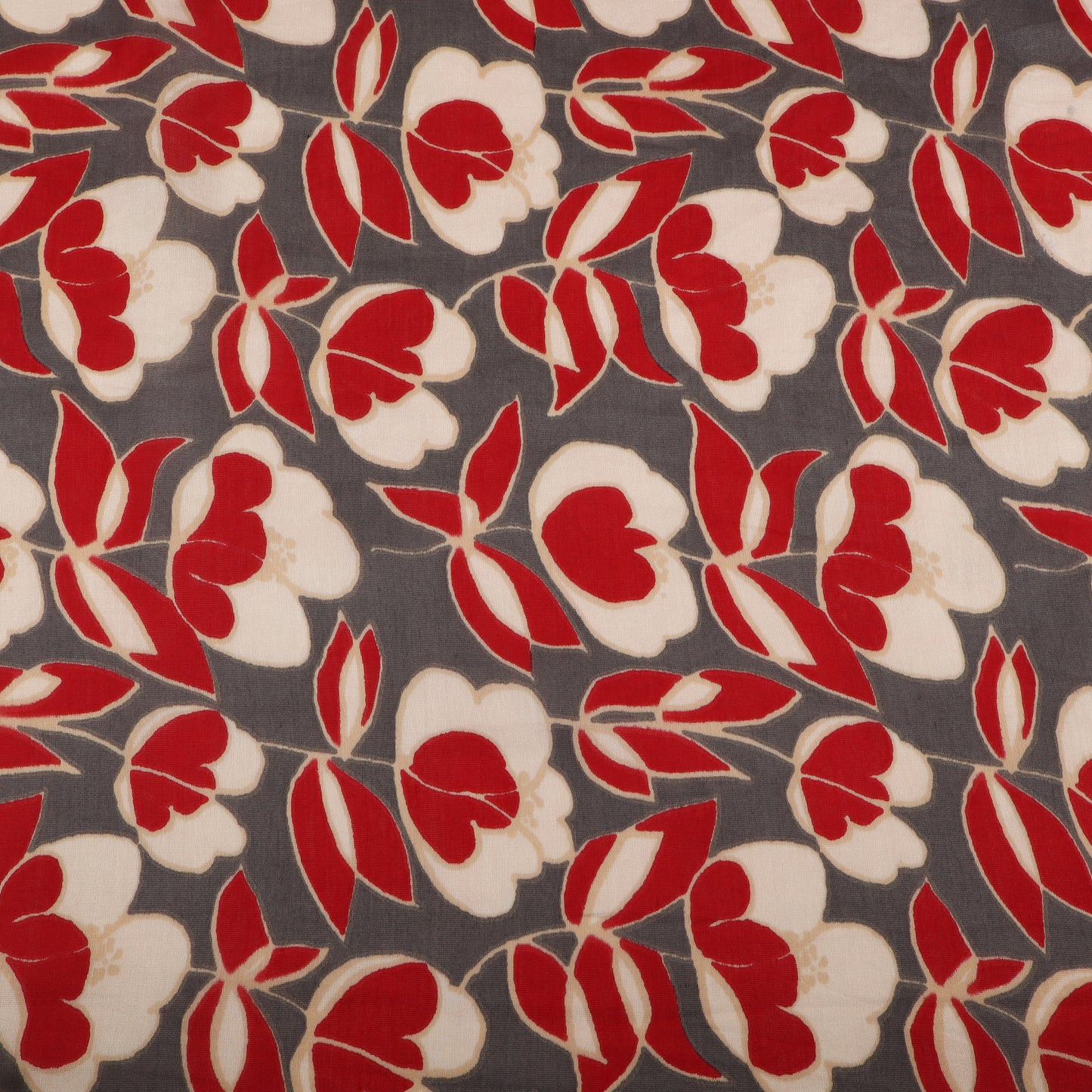 Chanderi Silk Print Fabric