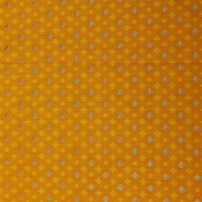 Yellow Color Tanchui Brocade Fabric