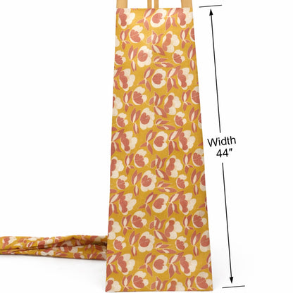 Chanderi Silk Print Fabric