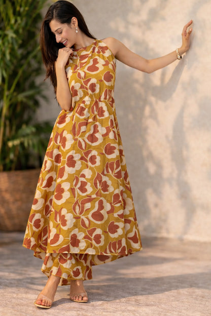 Chanderi Silk Print Fabric