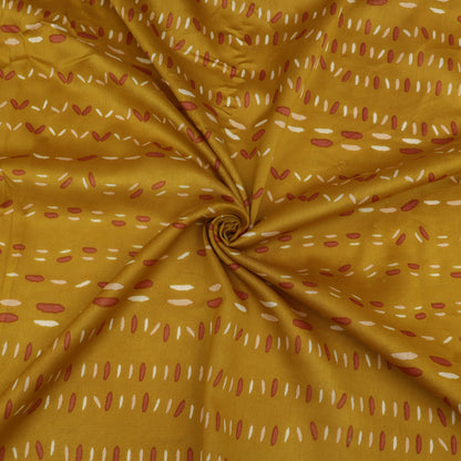 Chanderi Silk Print Fabric
