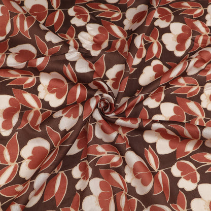 Chanderi Silk Print Fabric