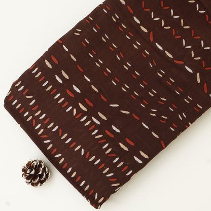 Chanderi Silk Print Fabric