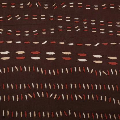 Chanderi Silk Print Fabric