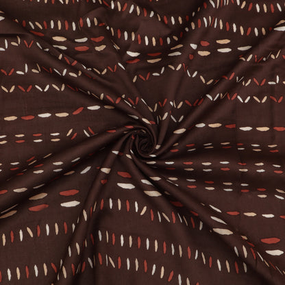 Chanderi Silk Print Fabric