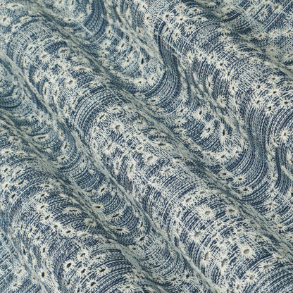 Denim Embroidery Fabric