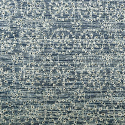 Denim Embroidery Fabric