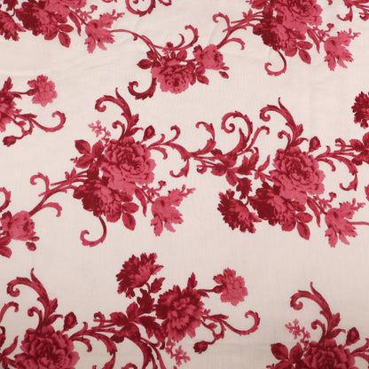 Chanderi Silk Print Fabric