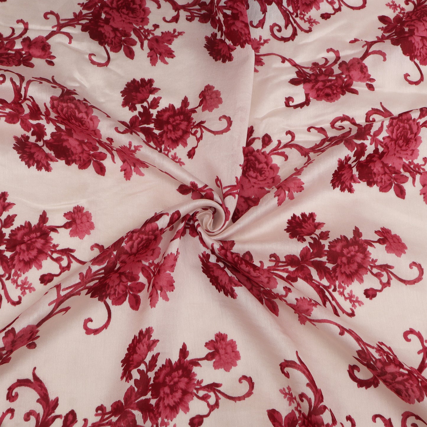 Chanderi Silk Print Fabric